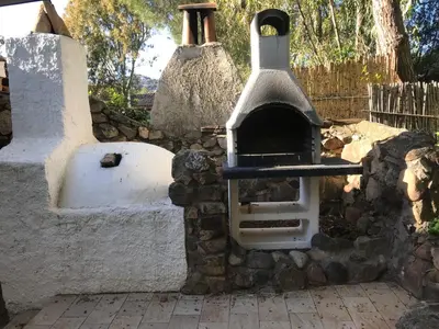 Attrezzature per barbecue disponibili per gli ospiti della casa vacanze