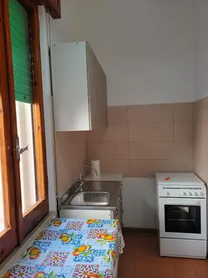 Cucina o angolo cottura di Casa Bellini Oristano