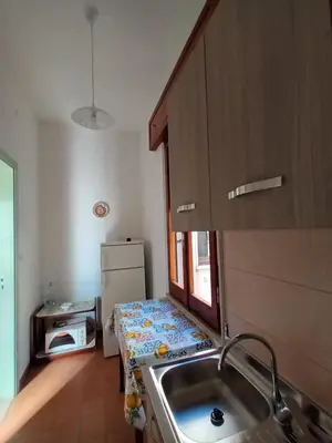 Cucina o angolo cottura di Casa Bellini Oristano
