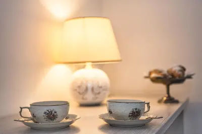 Set per la preparazione di tè e caffè presso Al Bastione di Cagliari