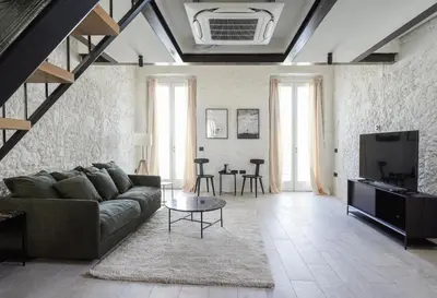 Area soggiorno di Su Meri Mannu Stampace - luxury apartment - Terrace