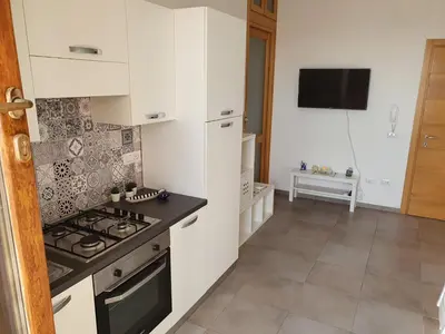 Cucina o angolo cottura di Appartamento il Sinis