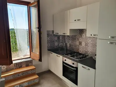 Cucina o angolo cottura di Appartamento il Sinis