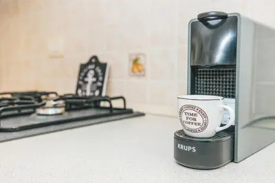 Set per la preparazione di tè e caffè presso Il Sogno Casa Vacanze 2