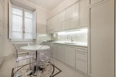 Cucina o angolo cottura di Regina Elena - Antica Dimora, Bastione S. Remy