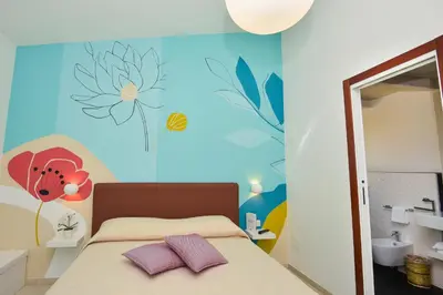 Letto o letti in una camera di Vicocolli Rooms
