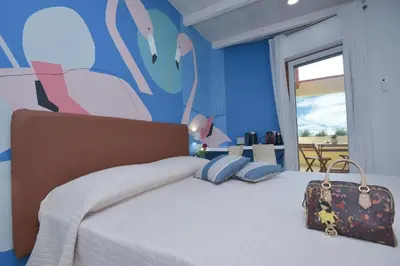 Letto o letti in una camera di Vicocolli Rooms