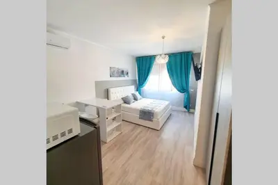 Letto o letti in una camera di Villa Volta 1 Policlinico Monserrato