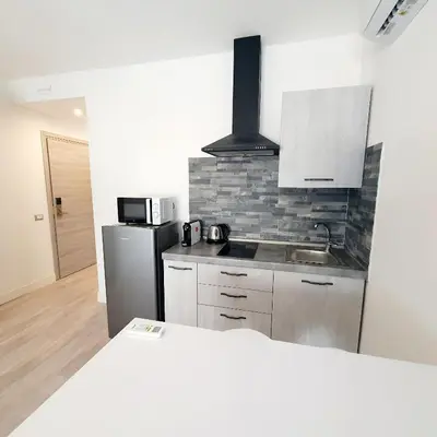 Cucina o angolo cottura di Villa Volta 1 Policlinico Monserrato