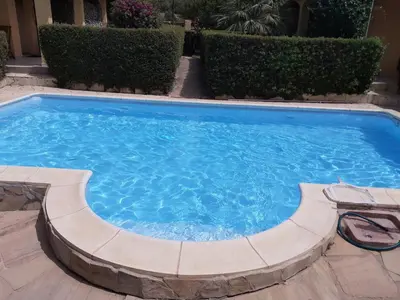 Piscina di Villa su due livelli super accessoriata o nelle vicinanze