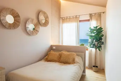 Letto o letti in una camera di Thalassos rooms