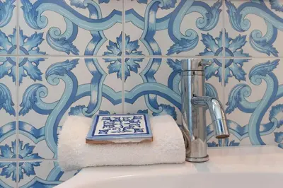 Letto o letti in una camera di Sogno Mediterraneo Pula Sardegna villa a soli 300 mt dal mare