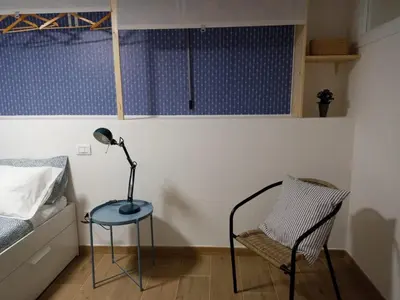 Letto o letti in una camera di Vacanze Nella casetta
