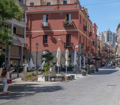 Il quartiere o una zona nella vicinanze dell'affittacamere