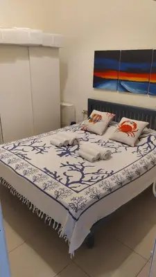 Letto o letti in una camera di Casa Penny