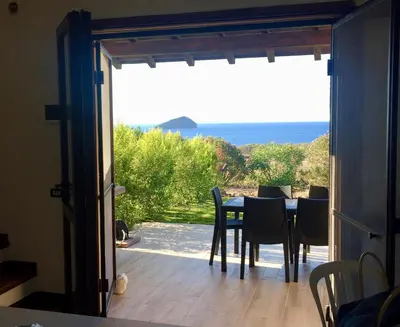 Paesaggio naturale nelle vicinanze della casa vacanze