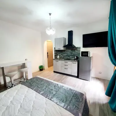 Cucina o angolo cottura di Villa Volta 2 Policlinico Monserrato