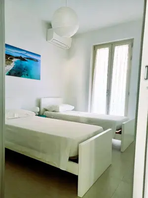 Letto o letti in una camera di Laguna house