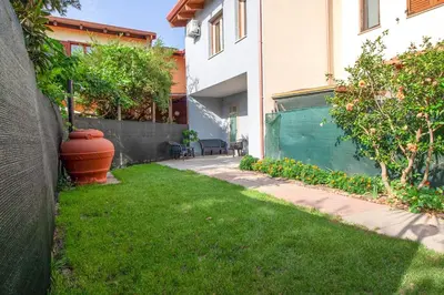 Giardino di DOMEK Villa a 100mt dalla spiaggia