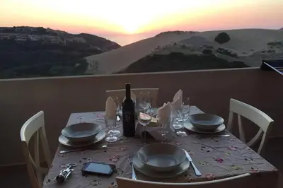Paesaggio naturale nelle vicinanze della casa vacanze