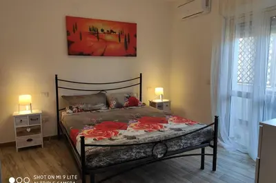 Letto o letti in una camera di Is Launeddas da Isi