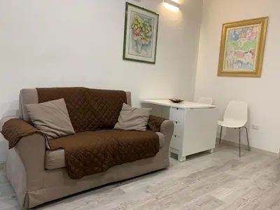 Area soggiorno di AllWhite IUN R5535