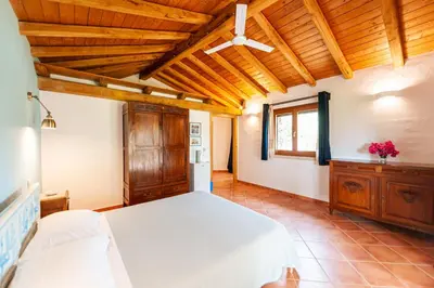 Letto o letti in una camera di Tanca de Mar