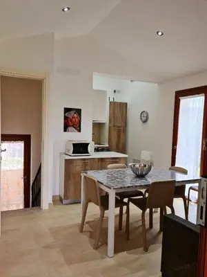 Cucina o angolo cottura di Villa Mathias