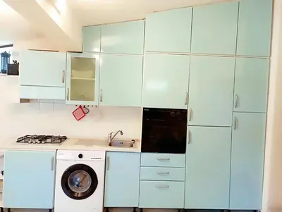 Cucina o angolo cottura di Villa Milena Villasimius, WiFi gratuito, Ampio Giardino a 300 m dal Mare