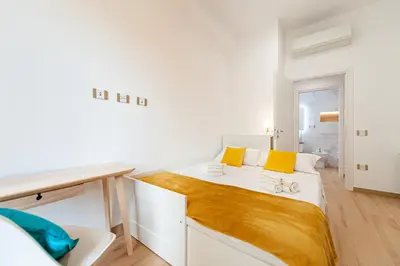 Letto o letti in una camera di Victoria's new apartment