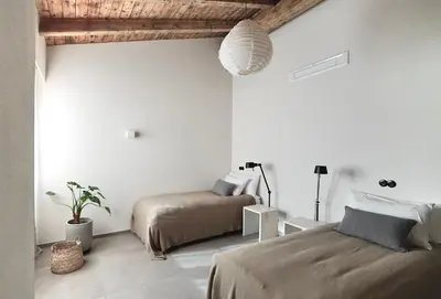 Letto o letti in una camera di Soul Valley all-in boutique hotel with yoga & wellness