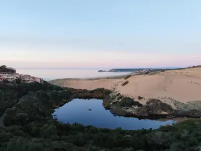 Paesaggio naturale nelle vicinanze della casa vacanze