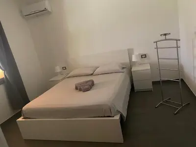 Letto o letti in una camera di B&B Il Sogno di Mario