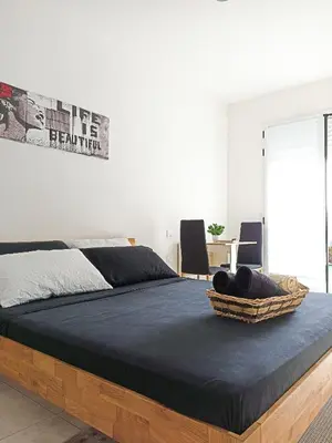 Letto o letti in una camera di Kolossoi Guest House