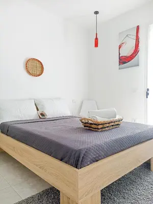 Letto o letti in una camera di Kolossoi Guest House
