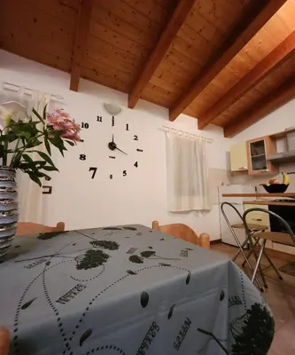 Cucina o angolo cottura di Appartamento a due passi dal mare