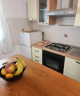 Cucina o angolo cottura di Appartamento a due passi dal mare