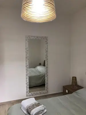Letto o letti in una camera di Appartamenti Renzo&Rita1 Jolanda