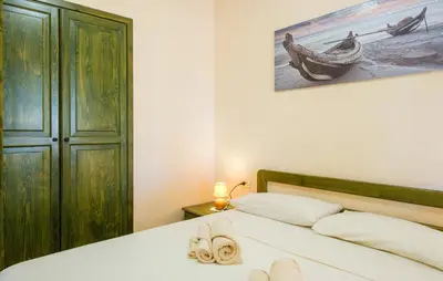 Letto o letti in una camera di Casa Bella Vista