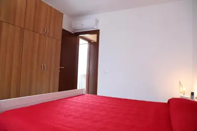 Letto o letti in una camera di Appartamento da Luca