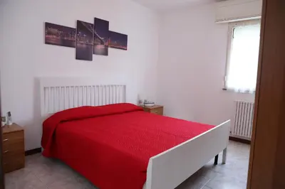 Letto o letti in una camera di Appartamento da Luca