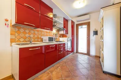 Cucina o angolo cottura di Il Rifugio del Sole