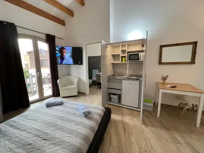 Cucina o angolo cottura di L’ANGELO BIANCO 2