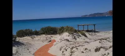 Paesaggio naturale nelle vicinanze della villa