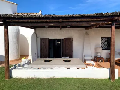Patio o area all'aperto di Villa Blu - con vista e accesso privato sul mare