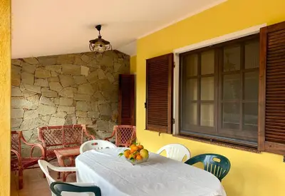 Area soggiorno di Villa Magnolia