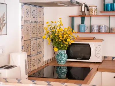 Cucina o angolo cottura di Casa Annetta