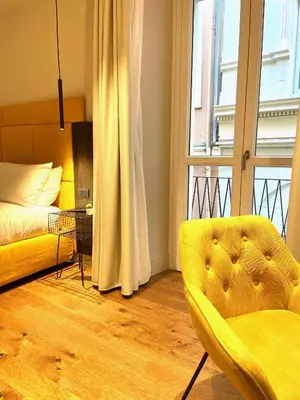 Area soggiorno di VicomilleSuites Cagliari Adults-Only