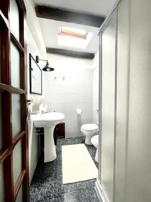 Bagno di Casa Veronica - accogliente casa su due piani nel cuore del borgo