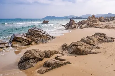 Paesaggio naturale nelle vicinanze della villa
